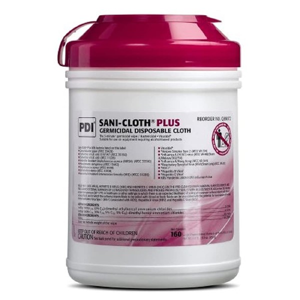 PDI Q89072 6 x 6.75 in. Sani-Cloth Plus Germicidal Disposable
