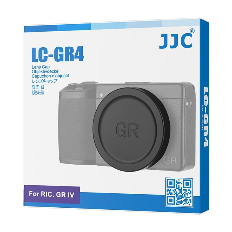 JJC Metal Lens Cap for Ricoh GR IV GR4 Dedicated