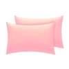 Divine Textiles Pillow Cases standard House Wife Pair - Pink