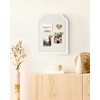 Bulletin Board with Linen, 13x17 inches Pin Board with White