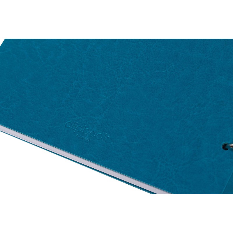 Filofax A5 Clipbook Classic - Petrol Blue