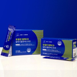 듀얼씬 알파CD 알파시클로덱스트린 2박스 총60포 Dual Scene Alpha CD Alpha Cyclodextrin 2 Boxes Total 60 Packs