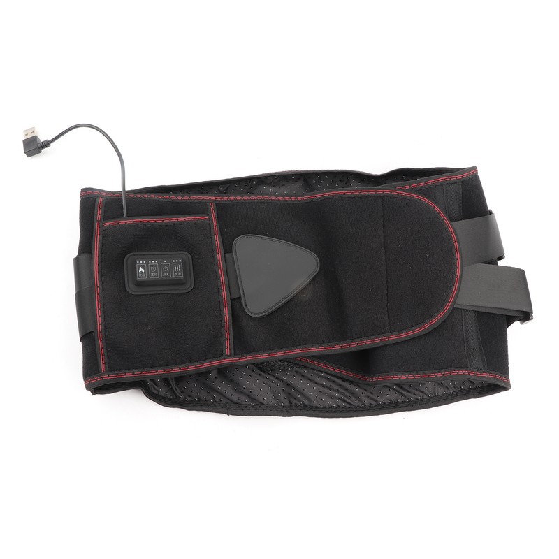 Heating Massage Waist Belt 3 Gears Adjustment Vibration Massage Back
