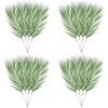 AOODOOM 16 PCS Artificial Palm Leaves, Faux Large Palm Fronds