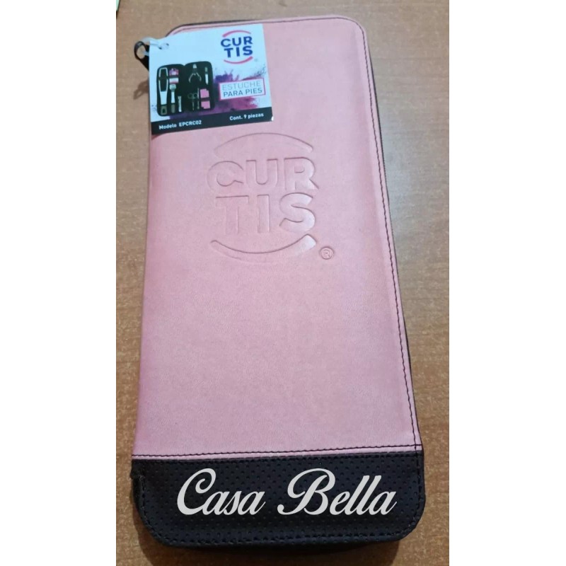 Curtis Kit De Pedicure Curtis Con 9 Piezas Profesional Color