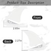 ZUFECY Letter Opener 6 Pcs, Envelope Slitter with Sharp Blade,