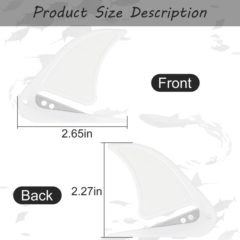 ZUFECY Letter Opener 6 Pcs, Envelope Slitter with Sharp Blade,