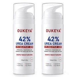 OUKEYA Urea Cream 42% plus Salicylic Acid 2% Pressed 2 Pack