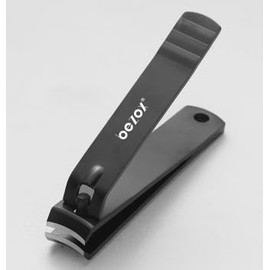 BEZOX Professioneller gebogener Nagelknipser, Fingernagel- und Zehennagelknipser, Trimmer