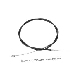 Outanaya 71-Inch Throttle Cable for Go Kart Replacement Throttle Wire Kit Compatible Manco ASW Sturdy Design for Go Kart Parts and Accessories