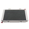 Cubauto 2 Row UTV Aluminum Radiator Compatible For 2011-2018 2012