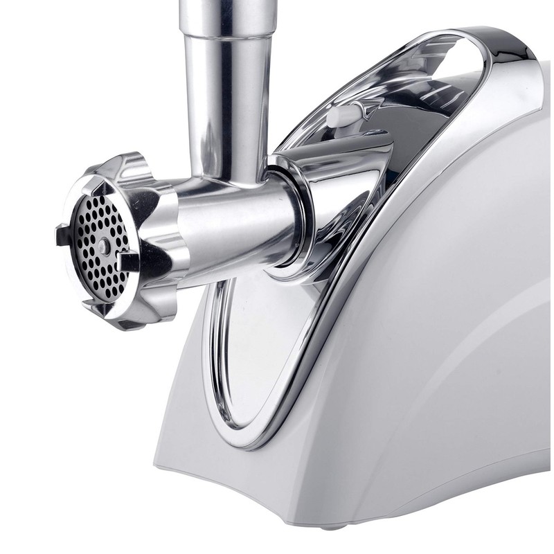 Brentwood MG-400W Electric Meat Grinder, Sausage Stuffer, White