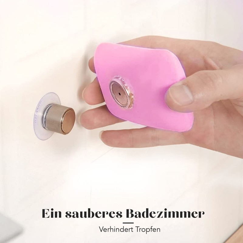 Original Cup Set of 2 Magnetic Suction Cup Soap Holders