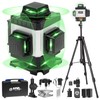 Laser Level, ZPD Laser Level with Tripod, 4 x 360