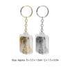 2pcs Mini Music Box Key Chain Exquisite Pendant Key Chain