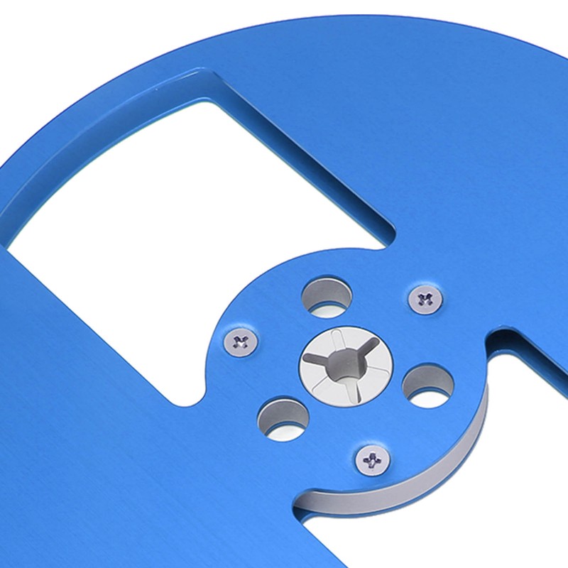1/4 7 Inch Empty Tape Reel Aluminum Alloy 2 Holes