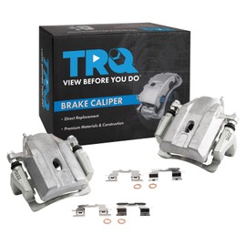 TRQ Front Brake Caliper Set Compatible with 2004-2009 Toyota Prius