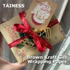 Brown Kraft Paper Roll Gift Wrapping Paper Roll Bouquet/Flower Packing