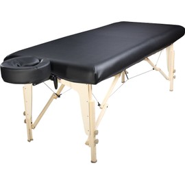 Master Massage Upholstery Cover/PU Cover - Black, 1 Count