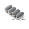 Toilet Seat Bumpers Bidet Attachment, Universal Lid Pads Accessories for