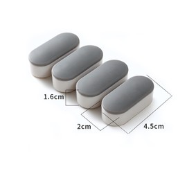 Toilet Seat Bumpers Bidet Attachment, Universal Lid Pads Accessories for Luxe, Kohler - Strong Adhesive Shims 4 PCS