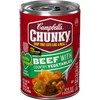 Campbell’s Chunky Healthy Request Soup, Beef Soup with Country Vegetables,
