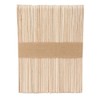 Wooden Sticks, Spatulas, Ice Sticks, 14 cm Long, 1 cm