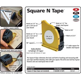 FastCap Square N Tape