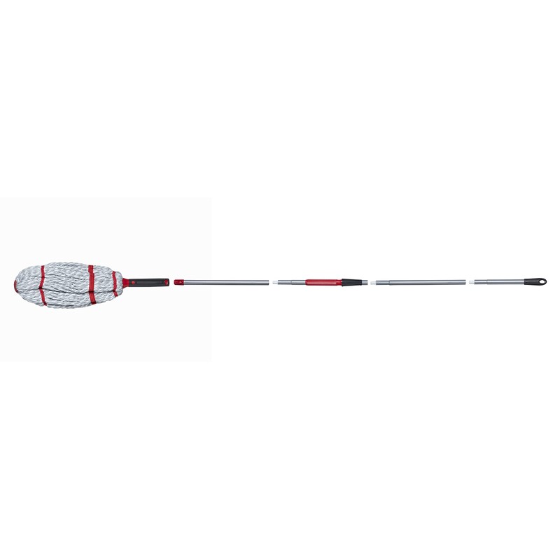 Rubbermaid Commercial Products Self-Wringing Ratchet Twist Mop with Blended Yarn