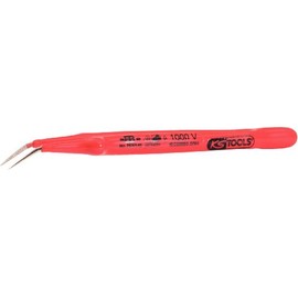 KS Tools 117.1623 VDE tweezers, curved, 11.5mm