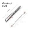 PARFCO Cocktail Muddler, Stainless Steel Cocktail Masher, 22.6 cm Long