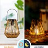 Venniy Solar Lanterns,2 Pack Hanging Solar Lantern Outdoor Lanterns for