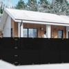 Amagenix Privacy Fence Screen 6'x19'Customsized Mesh Fencing Shade Cover with