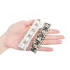 (2 types) Burnaby Tweed Pearl Cubic Straight Point Hairpin Pure