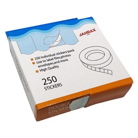 Pack of 1000 Janrax Mounting Squares - Double Sided Stickers