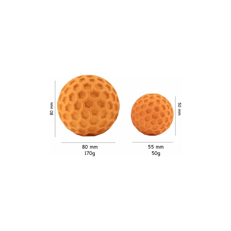 Pelota Mr. Wuff Grande Para Perro Con Sonido Caucho 8cm