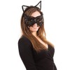 Bristol Novelty Cat Mask with Ears on Headband, PET, Polyester,