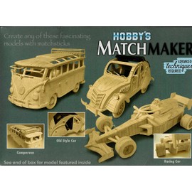 Matchmaker Racing Car Matchstick Model Craft Construction Kit