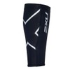 2XU Unisex Compression Calf Guard UA1987B Black (BLK/BLK) L
