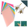 Shrink Film Sheets, Pack of 12, Colourful Shrink Films, Papers,