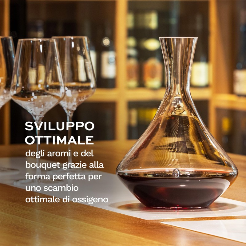 Stölzle Lausitz Fire Decanter Vino 375 ml – Elegante Caraffa