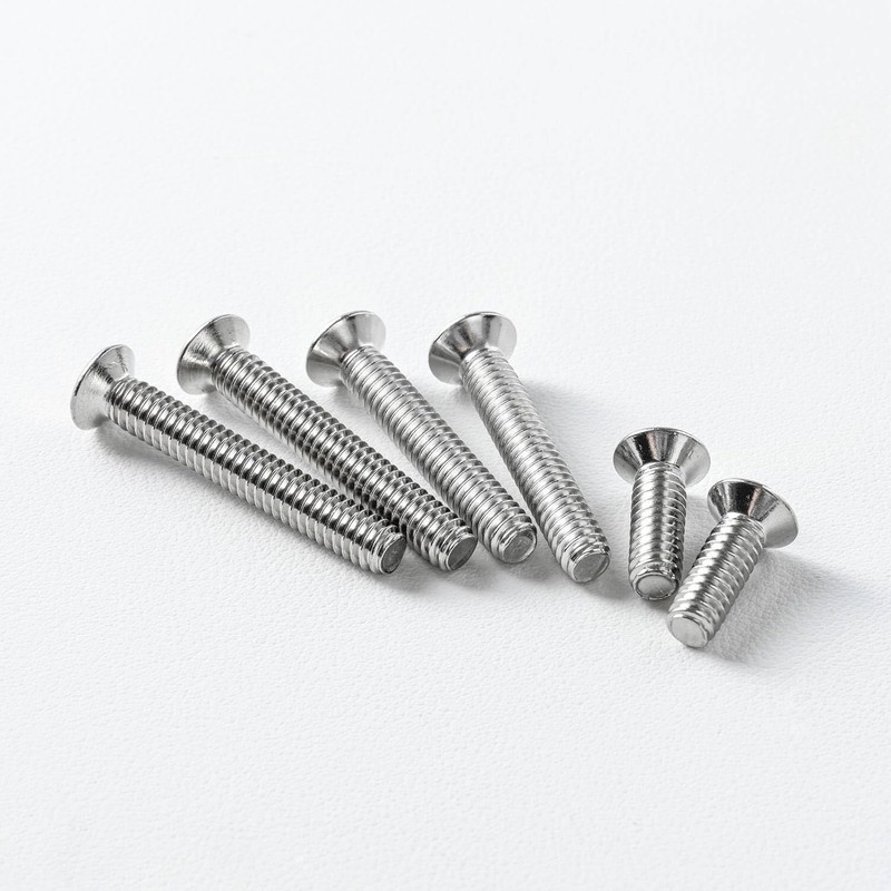 5/32-32 x 5/16'' (100Pack) Flat Head Machine Screw, Phillips Drive,