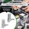 Top Post to Side Post Battery Adapter, Universal U1 Flag/Side