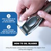 Wahl Clipper Detachable Cordless Hair Clipper Blade Replacement Set, Compatible