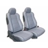 IGGEE S.LEATHER CUSTOM MADE FIT SEAT COVERS FOR NISSAN 350Z
