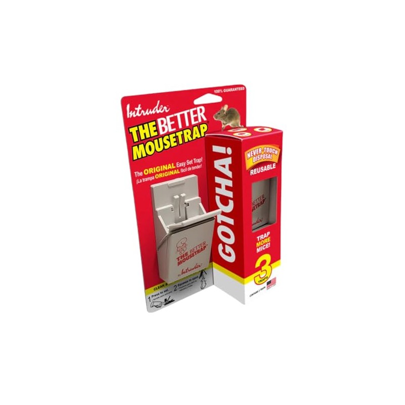 12 Pack Intruder 212541 The Better Mouse Trap 3 Pack