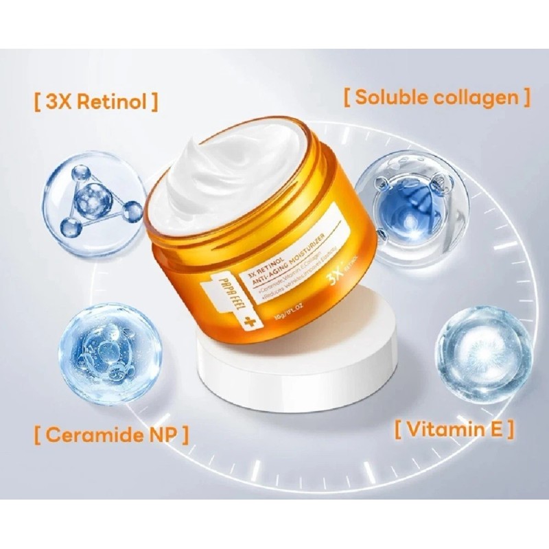 Papa Feel Retinol Anti-Aging Cream And 5D PEPTIDE Repair Firming