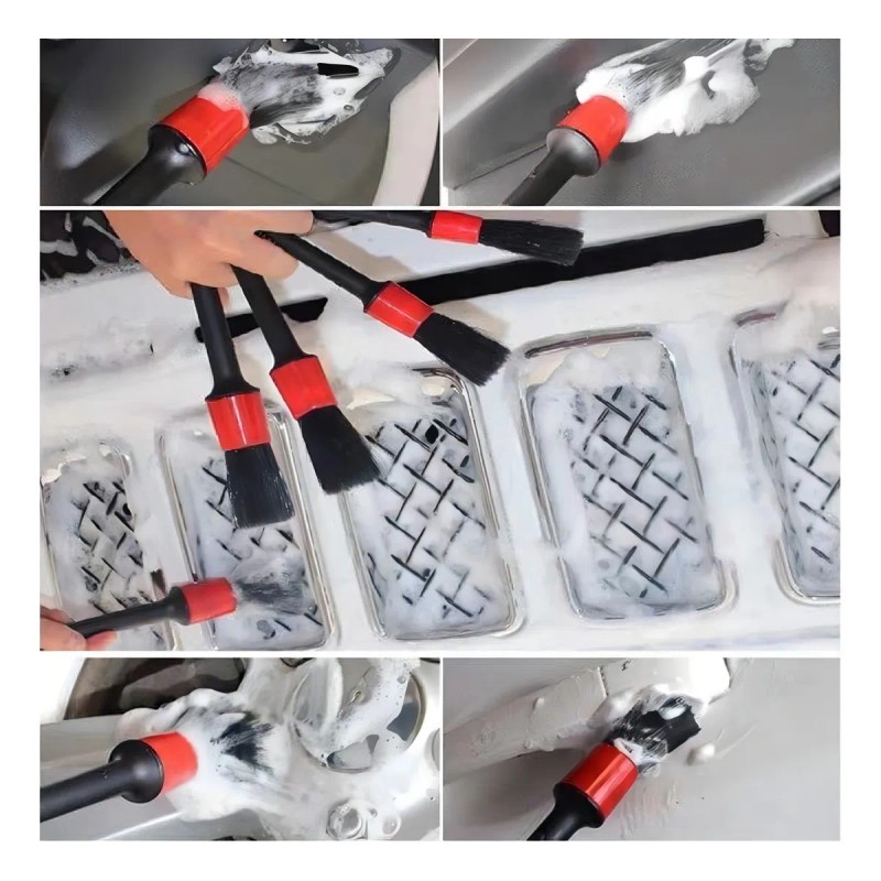 Kit De 26 Brochas Para Detalles De Coche, Juego De