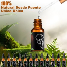 Aceite Esencial Puro y Natural 12 Unidades Para Difusor Y Spa