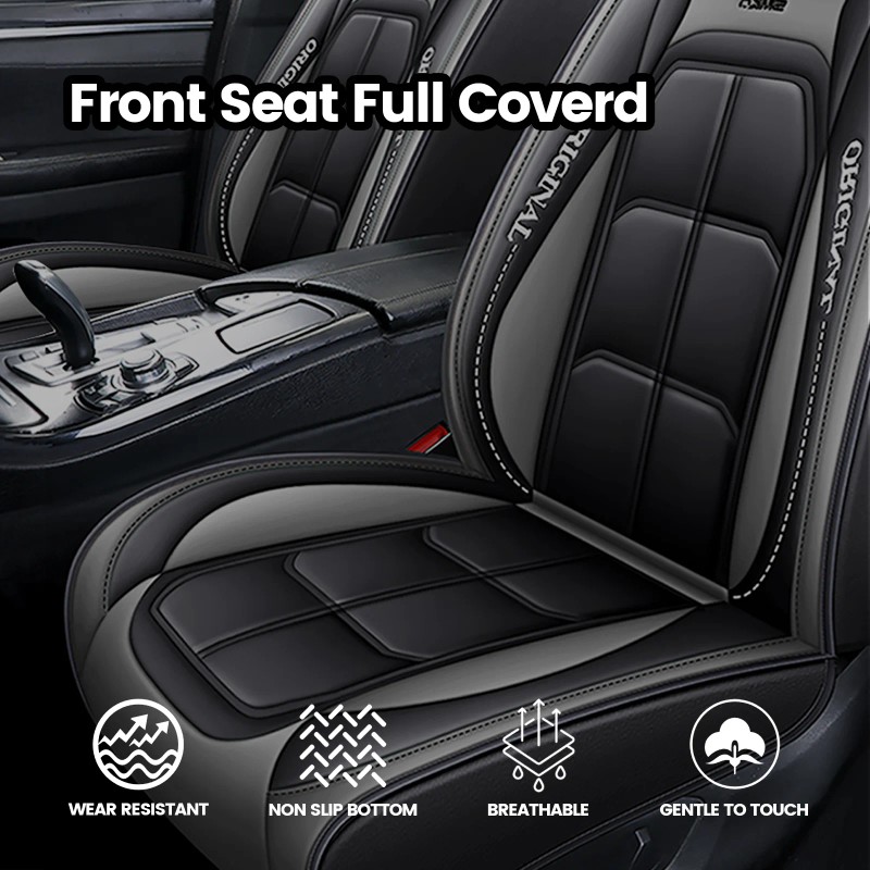 Xiangta Gray 3D Waterproof Car Seat Covers 90% Models Universal